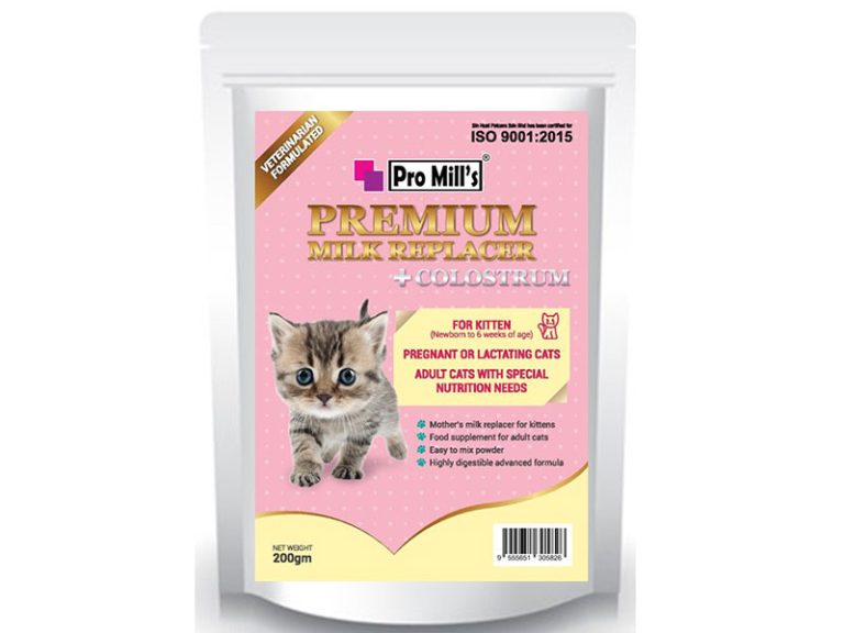 Pro Mill’s Premium Milk Replacer + Colostrum for kitten launched in
